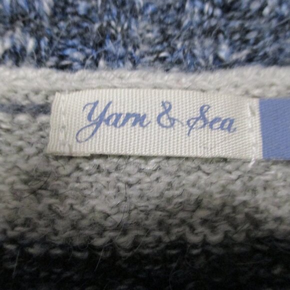 Yarn & Sea open cardigan sweater no buttons front pockets lightweight size 2x - Picture 2 of 10